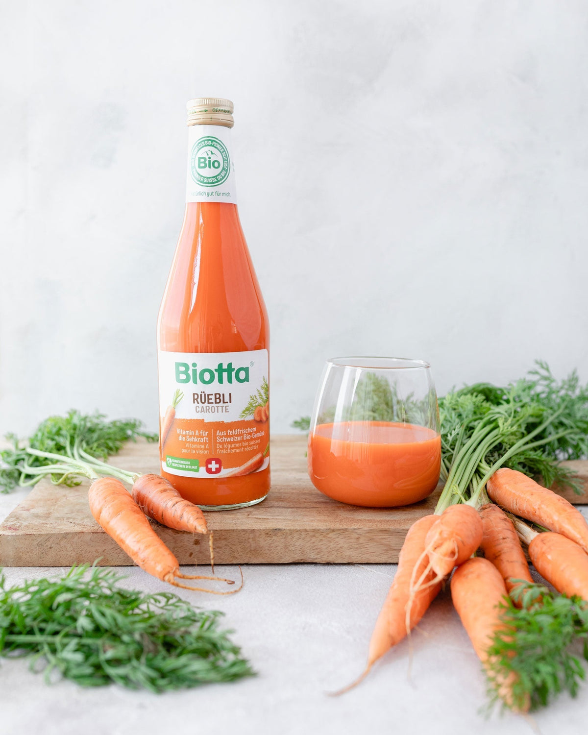 Rüebli-Orange-Ingwer Smoothie