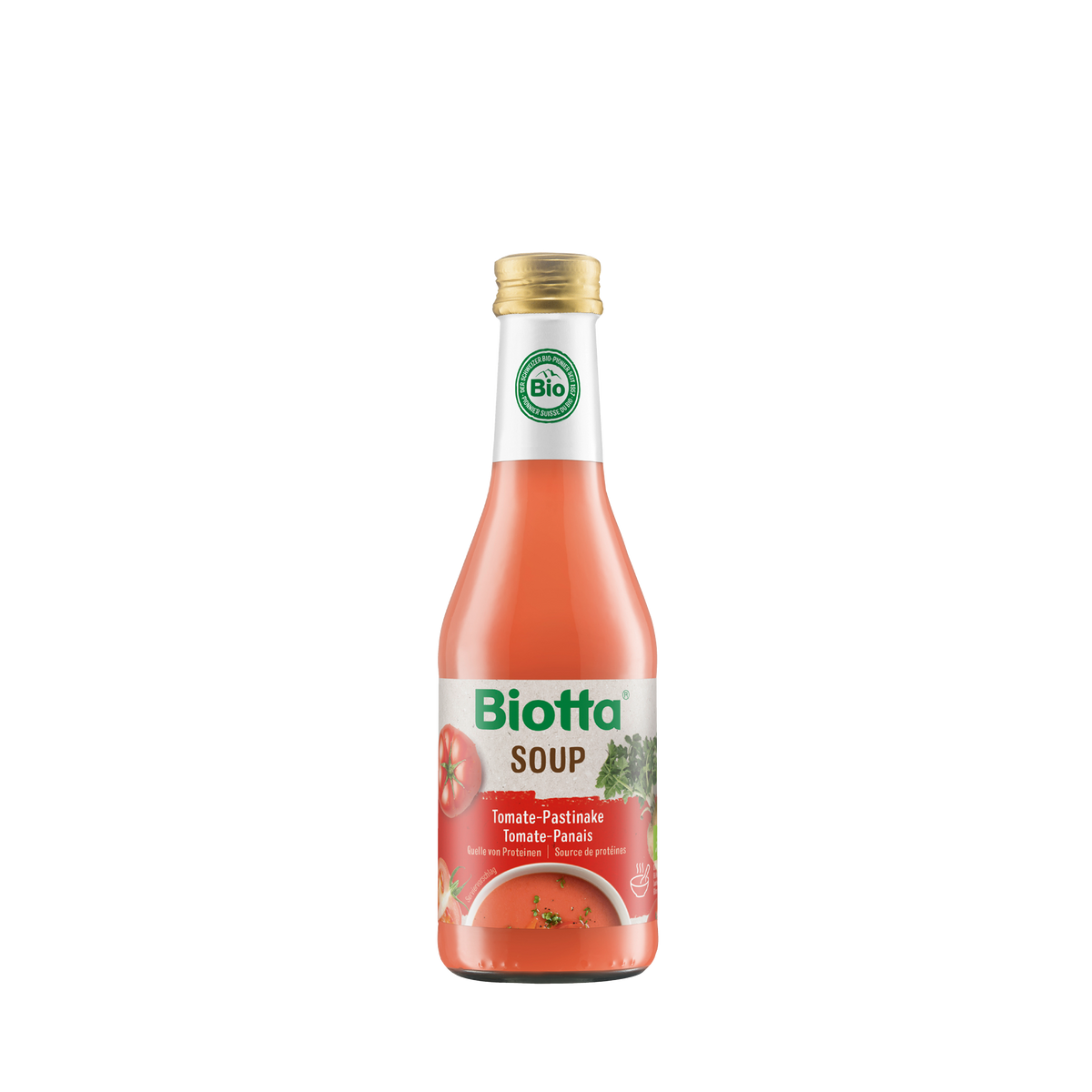 Biotta Suppe Tomate-Pastinake – 12x 250ml