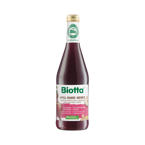 Biotta Apfel-Rande-Ingwer – Bio-Saft – 6x 500ml
