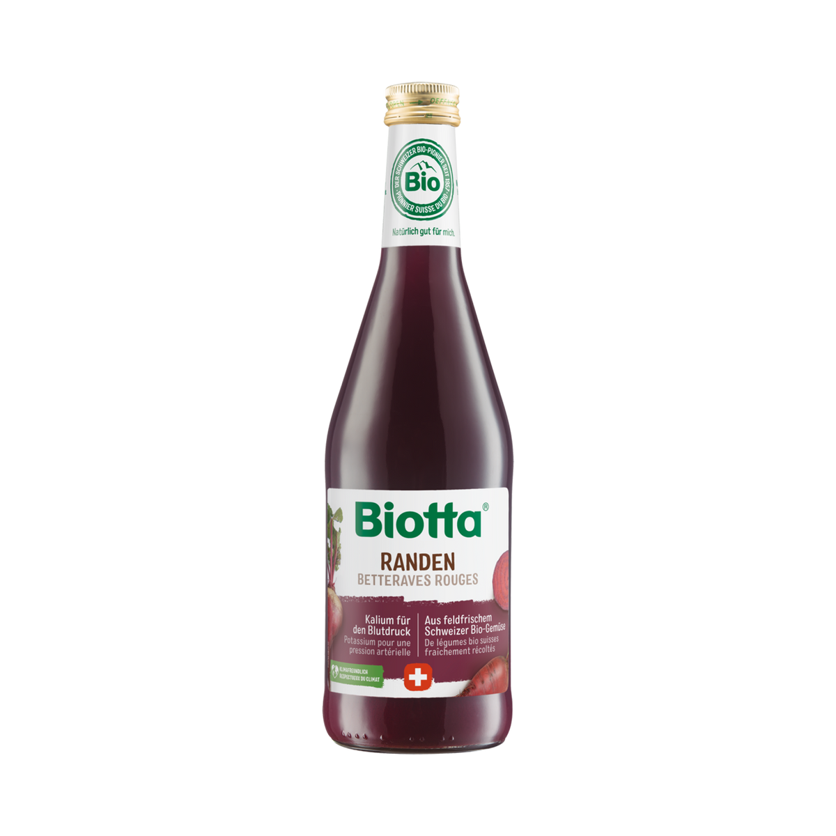 Biotta Randen – Bio-Saft – 6x 500ml