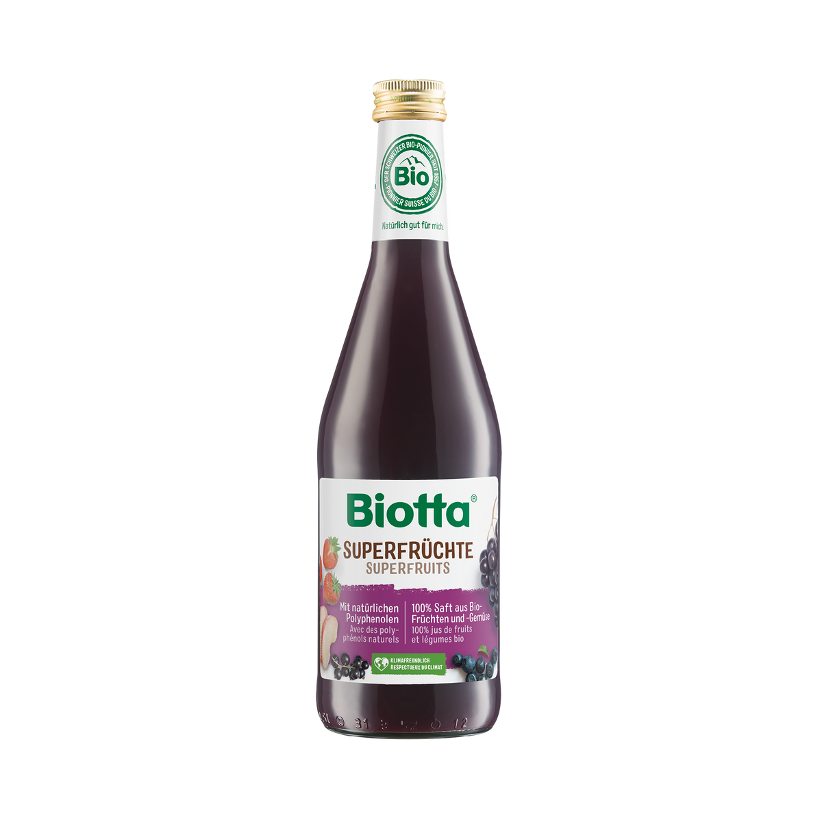 Biotta Superfrüchte – Bio-Saft – 6x 500ml