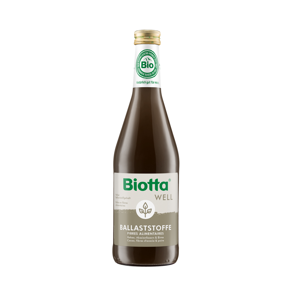 Biotta Well Ballaststoffe – Bio-Saft – 6x 500ml