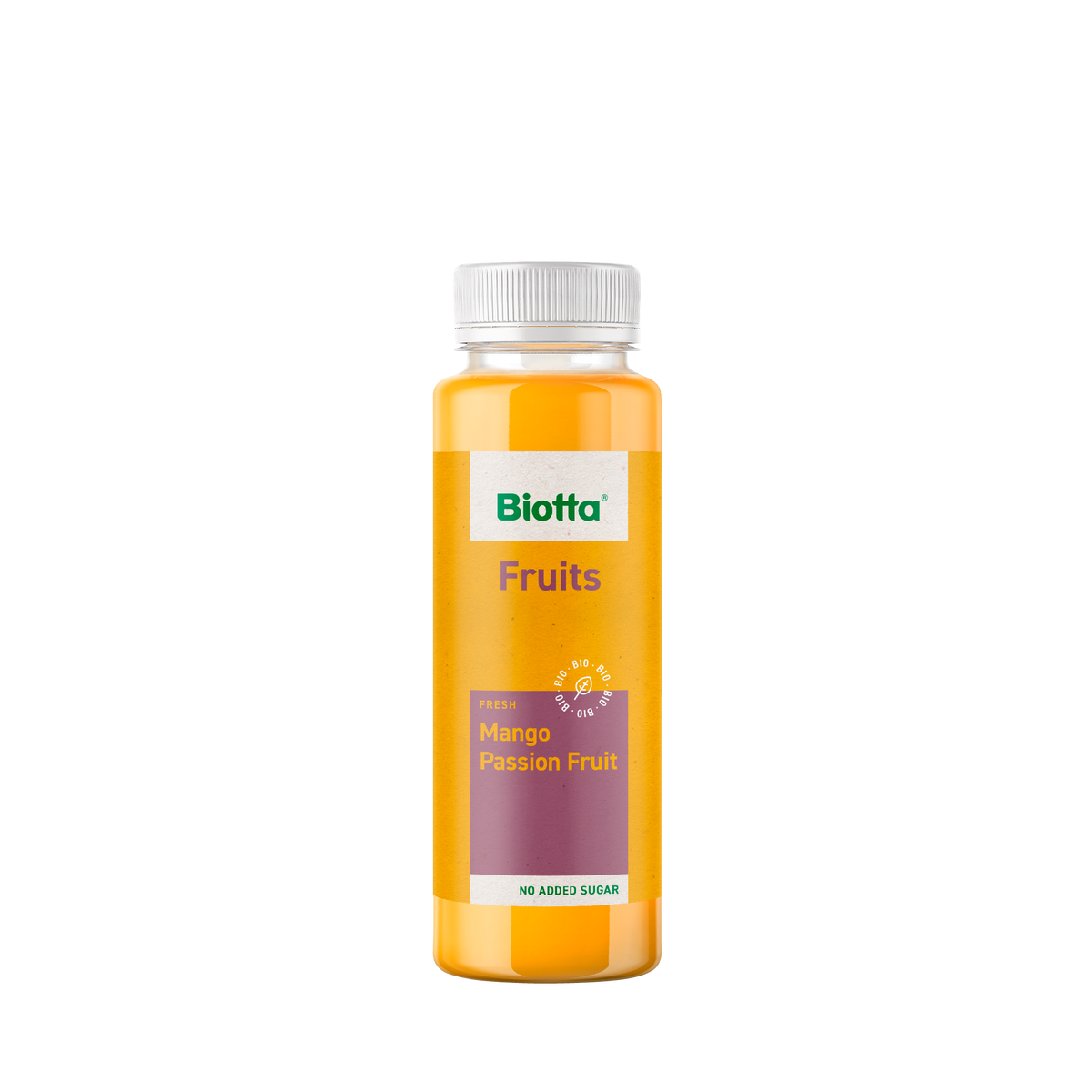 Biotta Fruits Mango Passionsfrucht – Bio-Smoothie – 6x 250ml