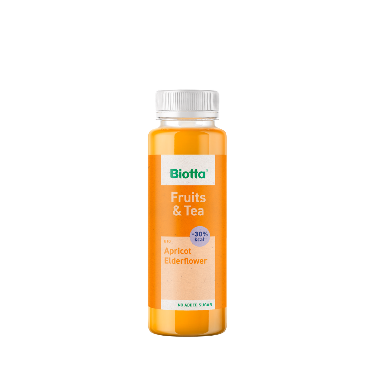 Biotta Fruits & Tea Aprikose Holunderblüte – Bio-Smoothie – 6x 250ml