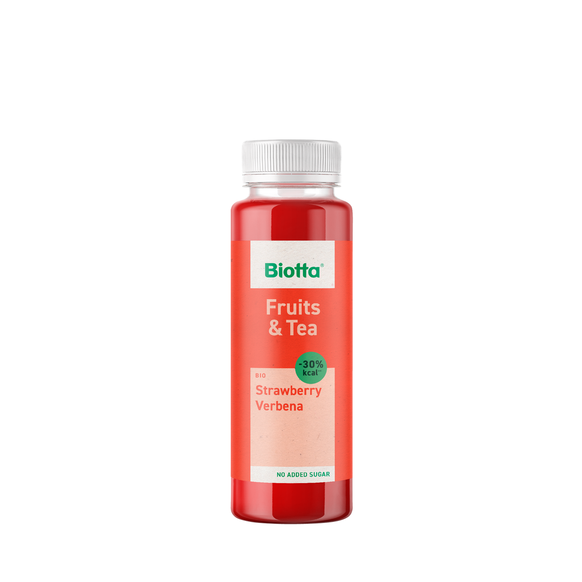 Biotta Fruits & Tea Erdbeere Verveine – Bio-Smoothie – 6x 250ml