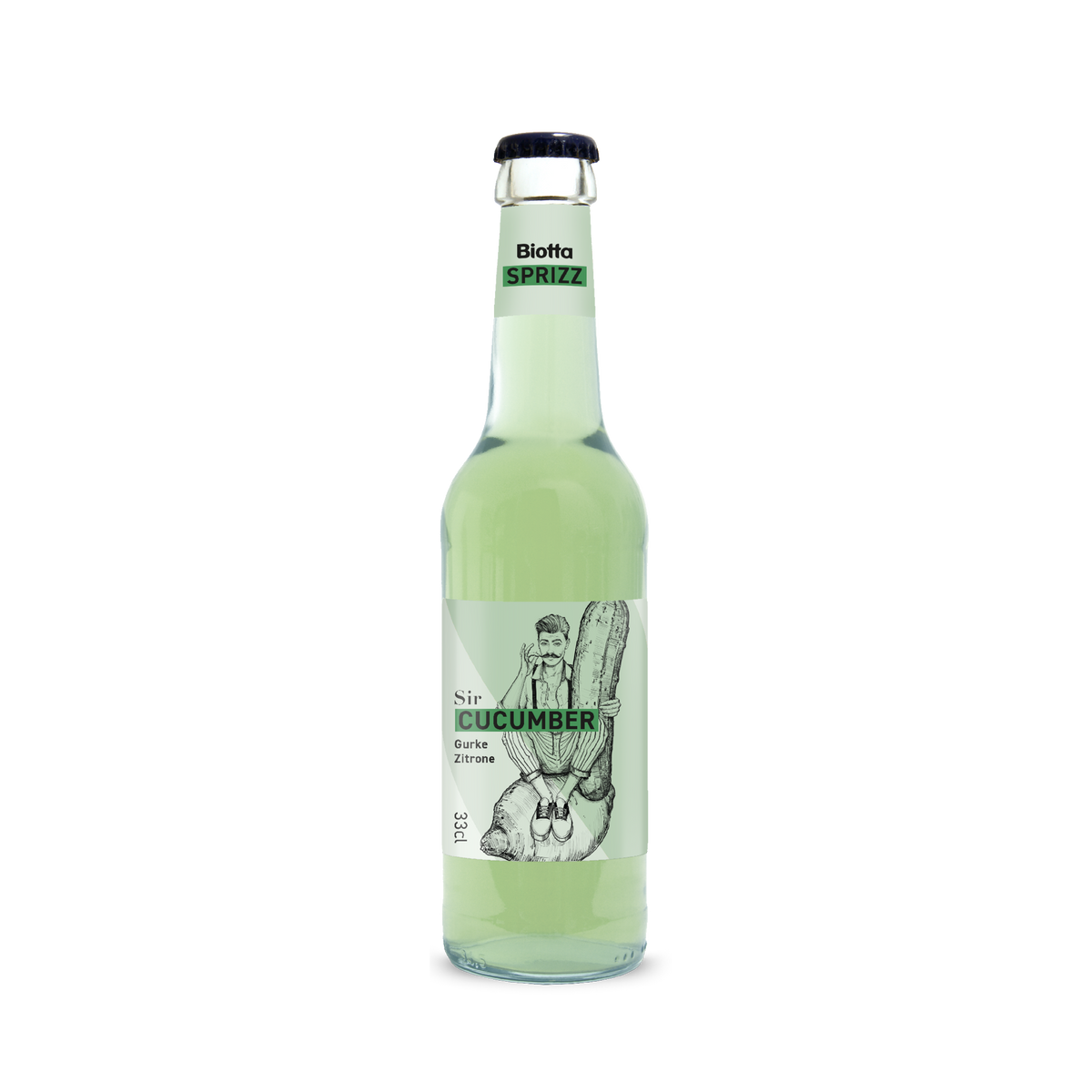 Biotta SPRIZZ Gurke-Zitrone Bio – Limonade – 24x 330ml