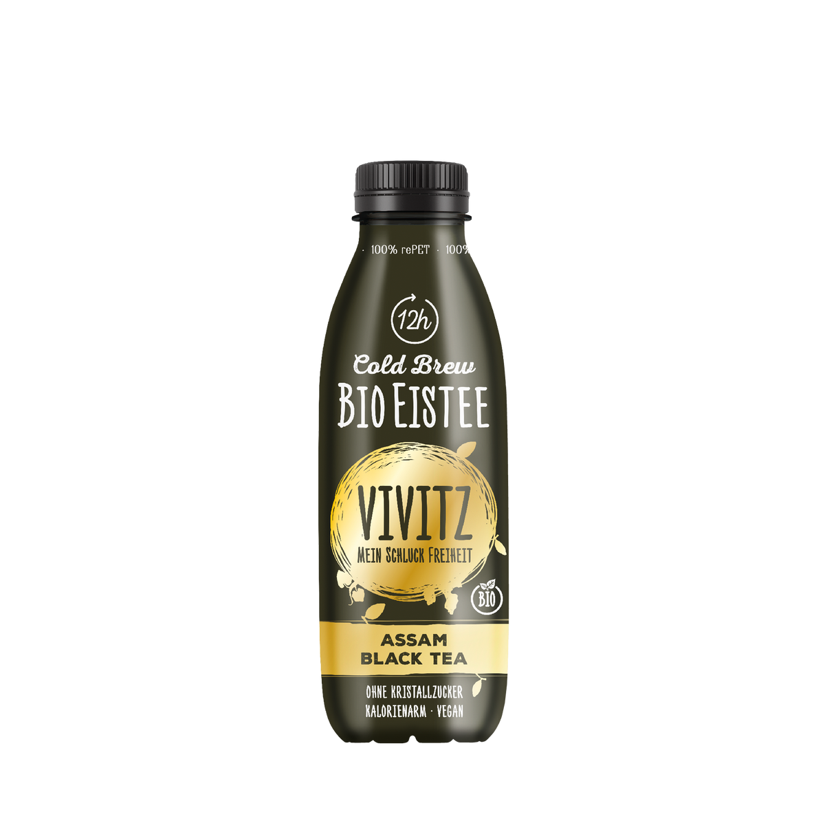 VIVITZ Bio Cold Brew Black Tea Assam – Eistee – 6x 500ml