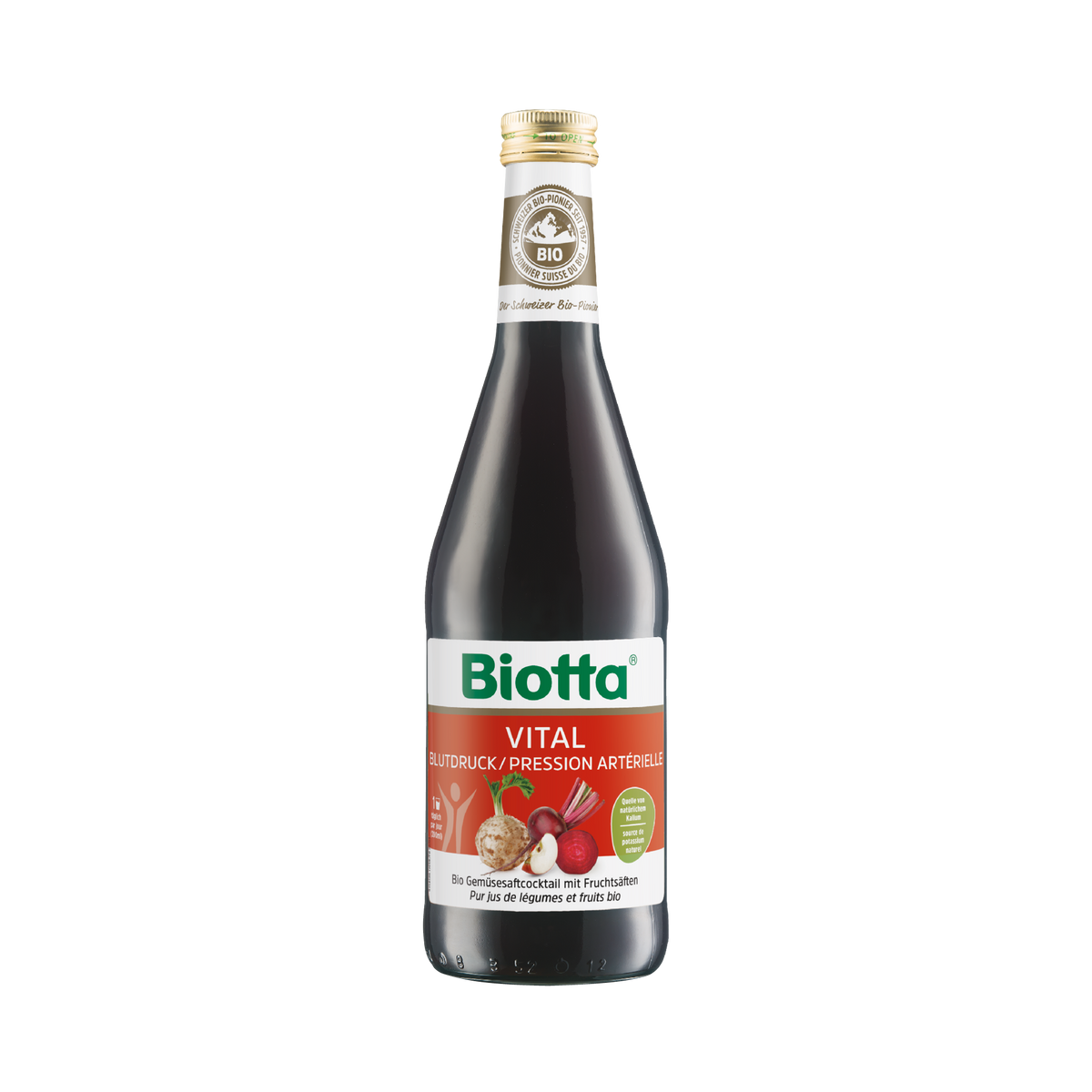 Biotta Vital Blutdruck – Bio-Saft – 6x 500ml