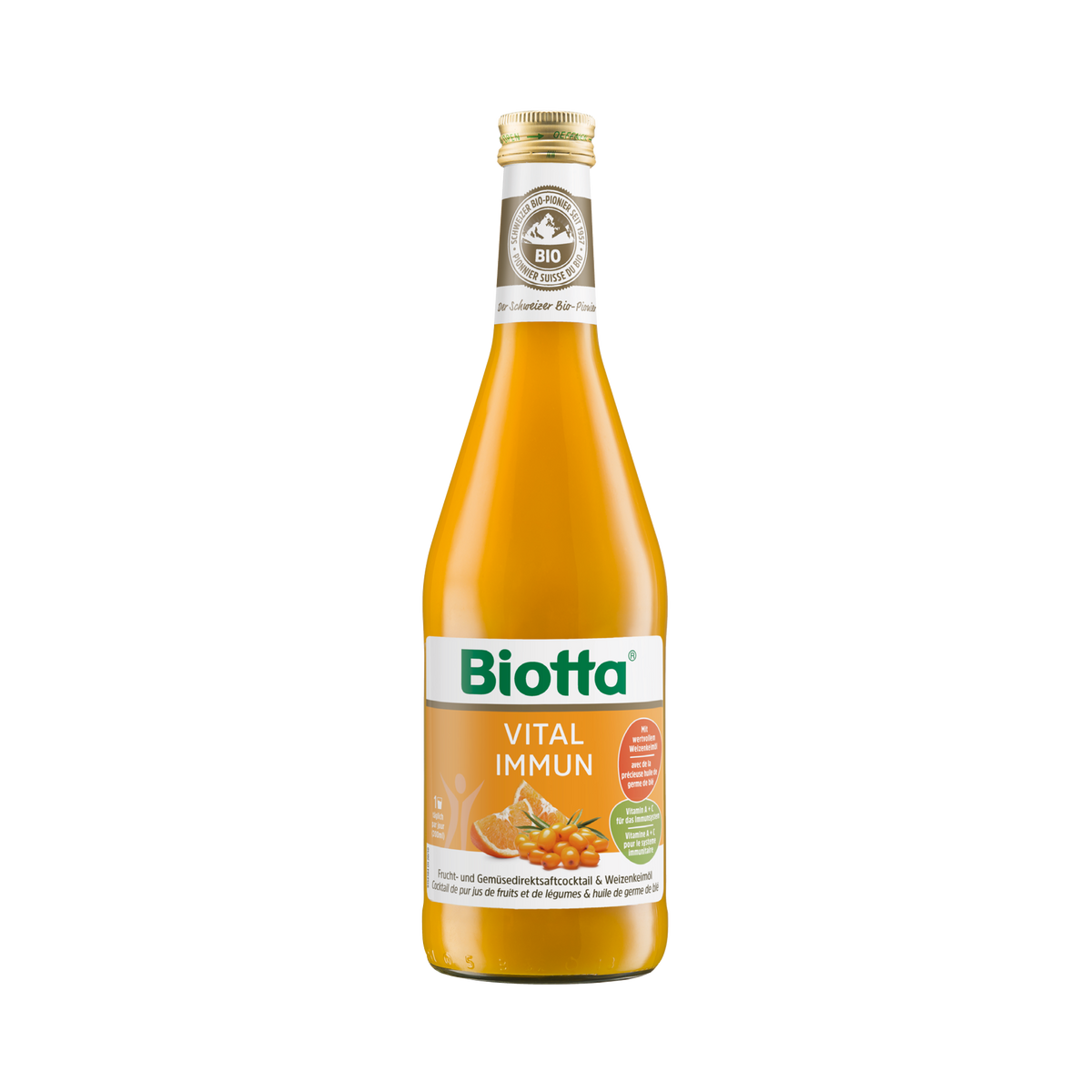Biotta Vital Immun – Bio-Saft – 6x 500ml