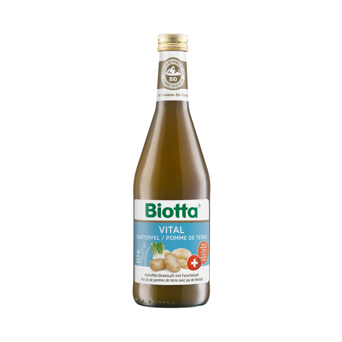Biotta Vital Kartoffel – Bio-Saft – 6x 500ml