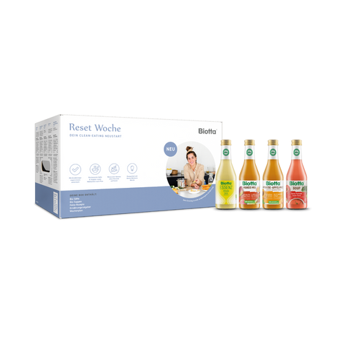 Biotta Reset Woche – Fastenpaket