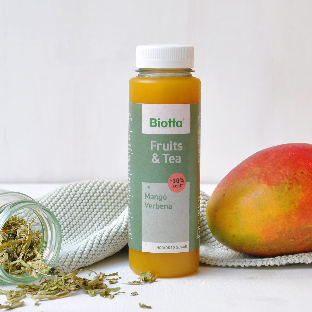 Biotta Fruits & Tea Mango Verveine – Bio-Smoothie – Bild 2 von 2