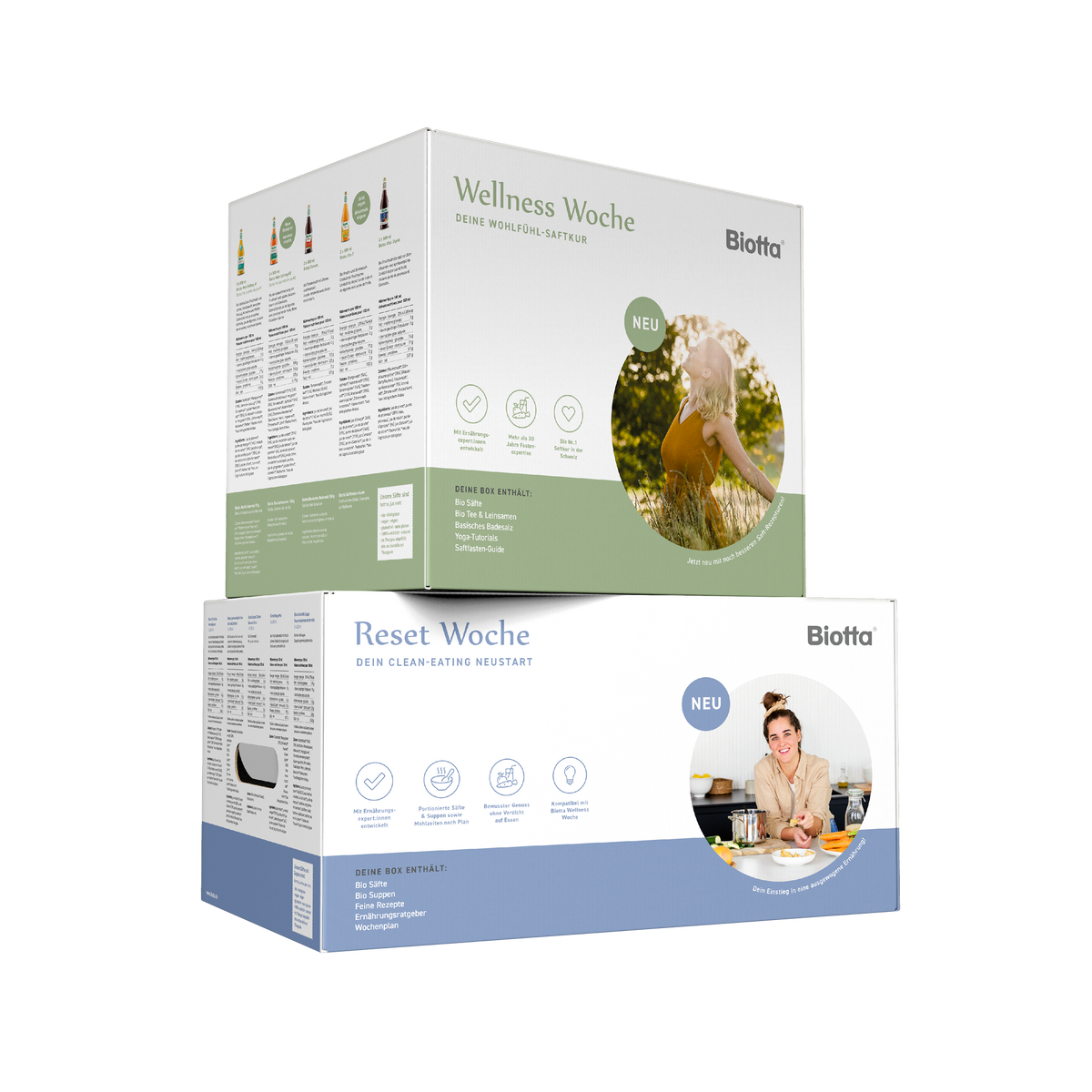 Biotta Neustart-Komplettpaket: Wellness & Reset Woche – Saftkur