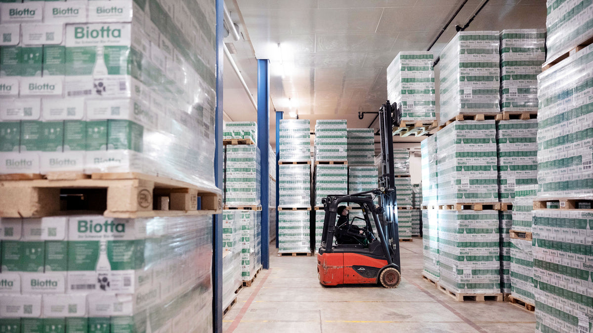 Biotta Logistik // Quelle: Keystone SDA
